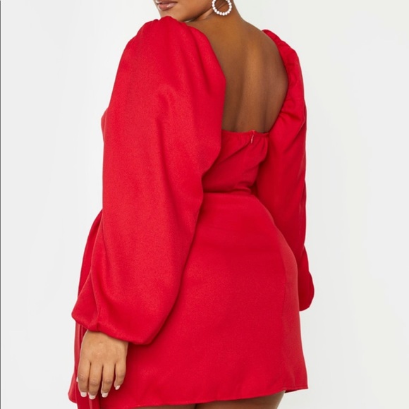 For the plus queens 😍beautiful red bodycon for different occasions ✨ - Picture 5 of 5